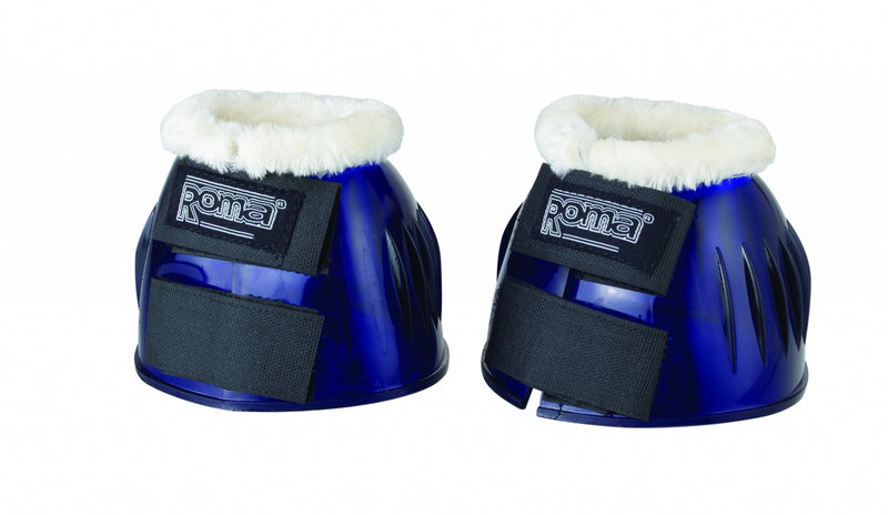 Roma Fleece Trim Rubber Bell Boots