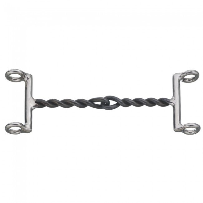 Tough-1 Gag Bit Twisted Wire Snaffle