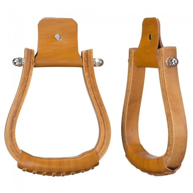 Tough-1 Laminated Wood Visalia Stirrups