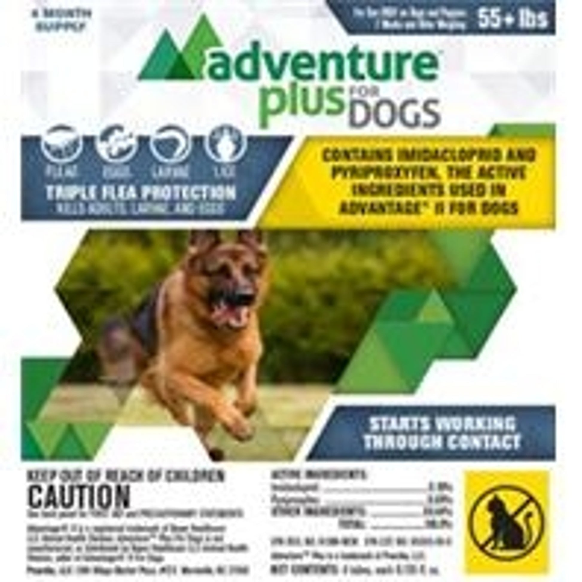 Adventure Plus For Dogs 4-Pack