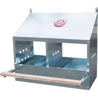 Galvanized 2-Hole Poultry Nesting Box