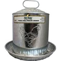 Galvanized Double Wall Drinker