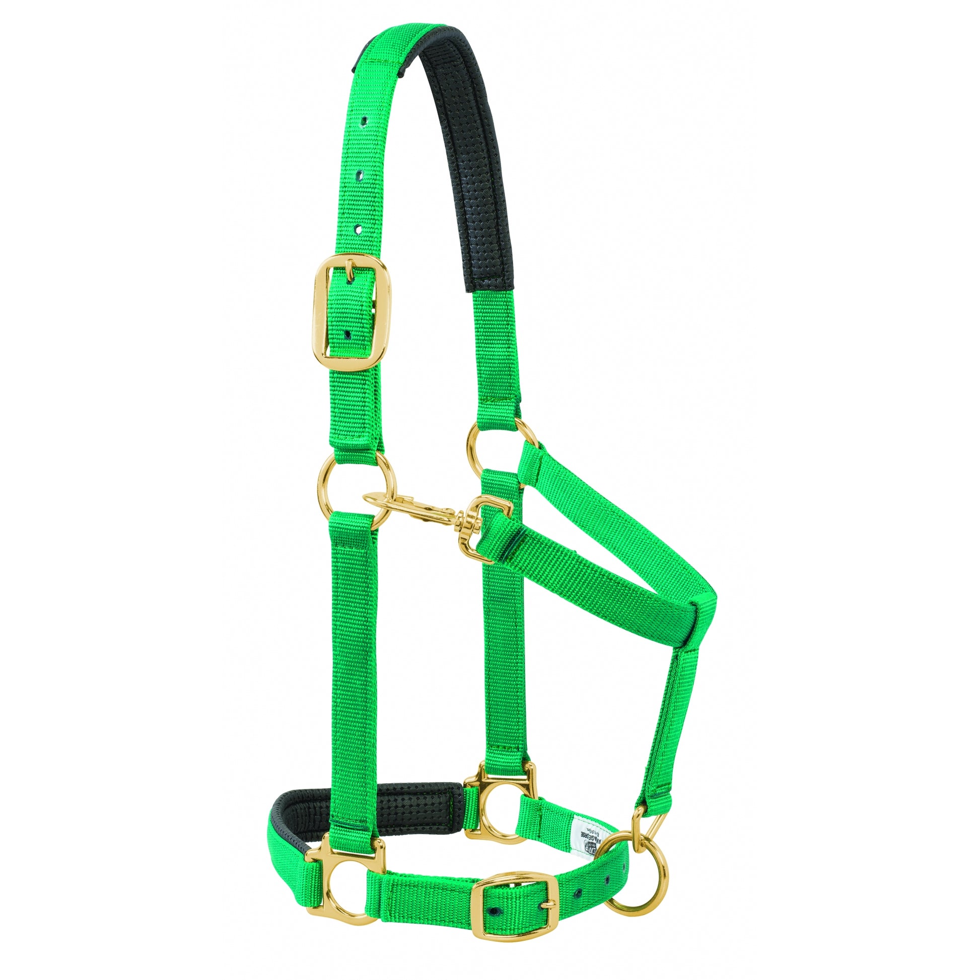 Solid Color Pad Adjust Chin/Throat Snap Halter