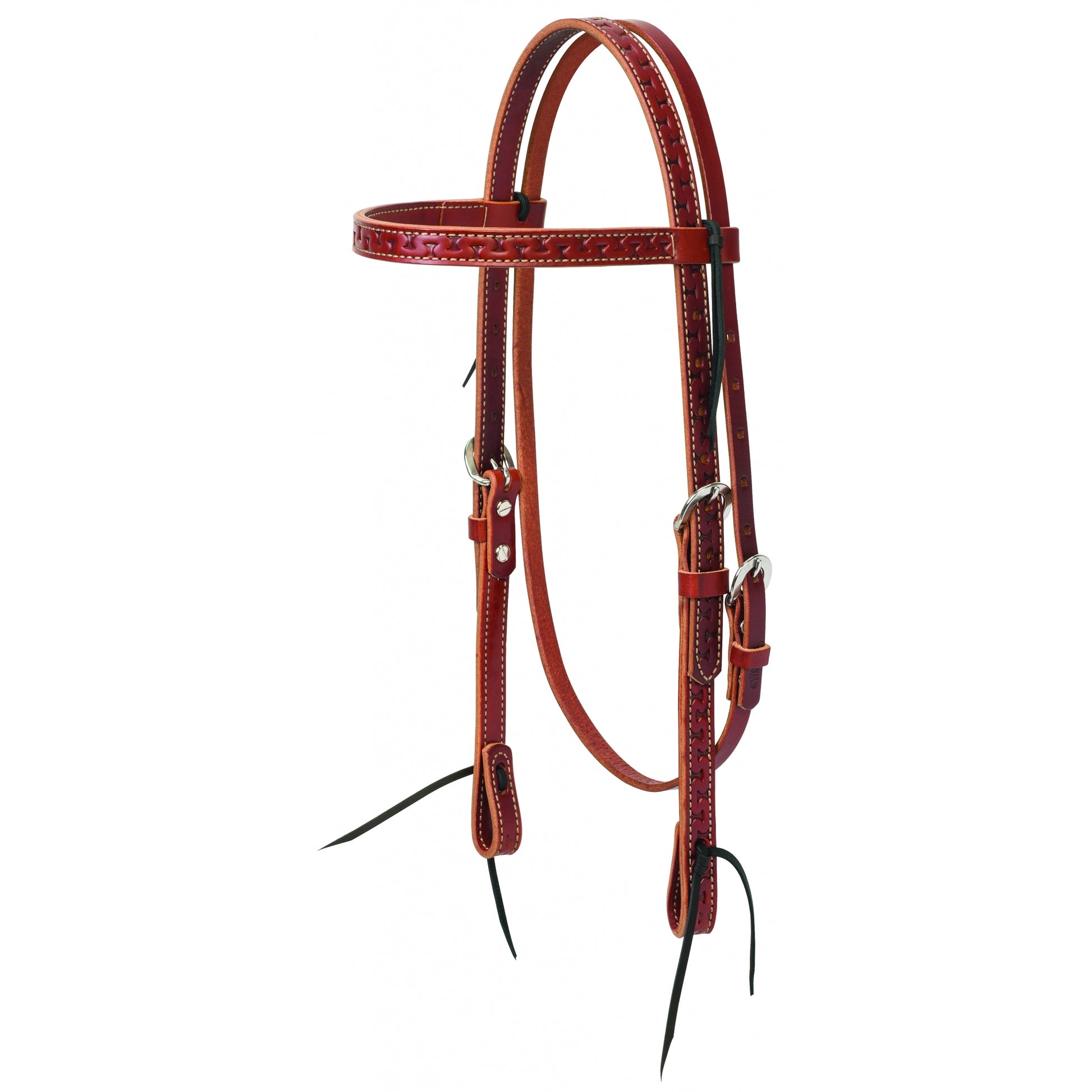Weaver Carlos Hand Tooled Browband Headstall