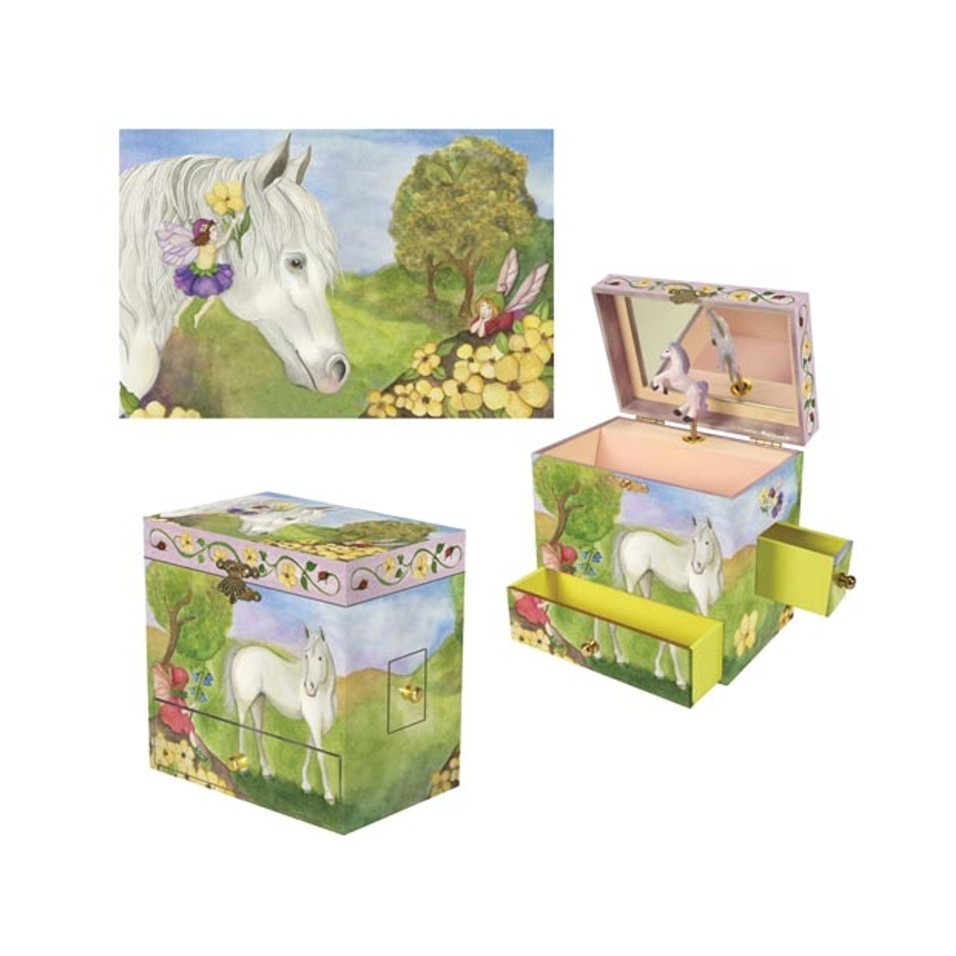 Enchantmints Horse Fairy Musical Treasure Box