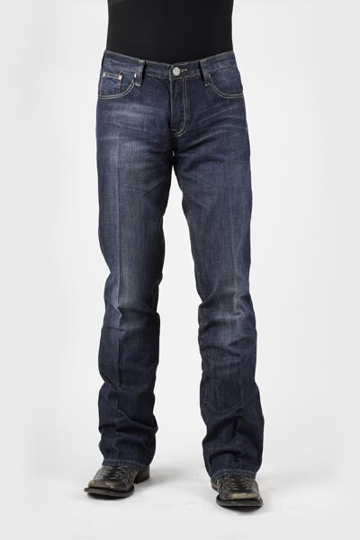 Stetson Mens 1014 Rocks Fit Collection Sand Blasted Jean