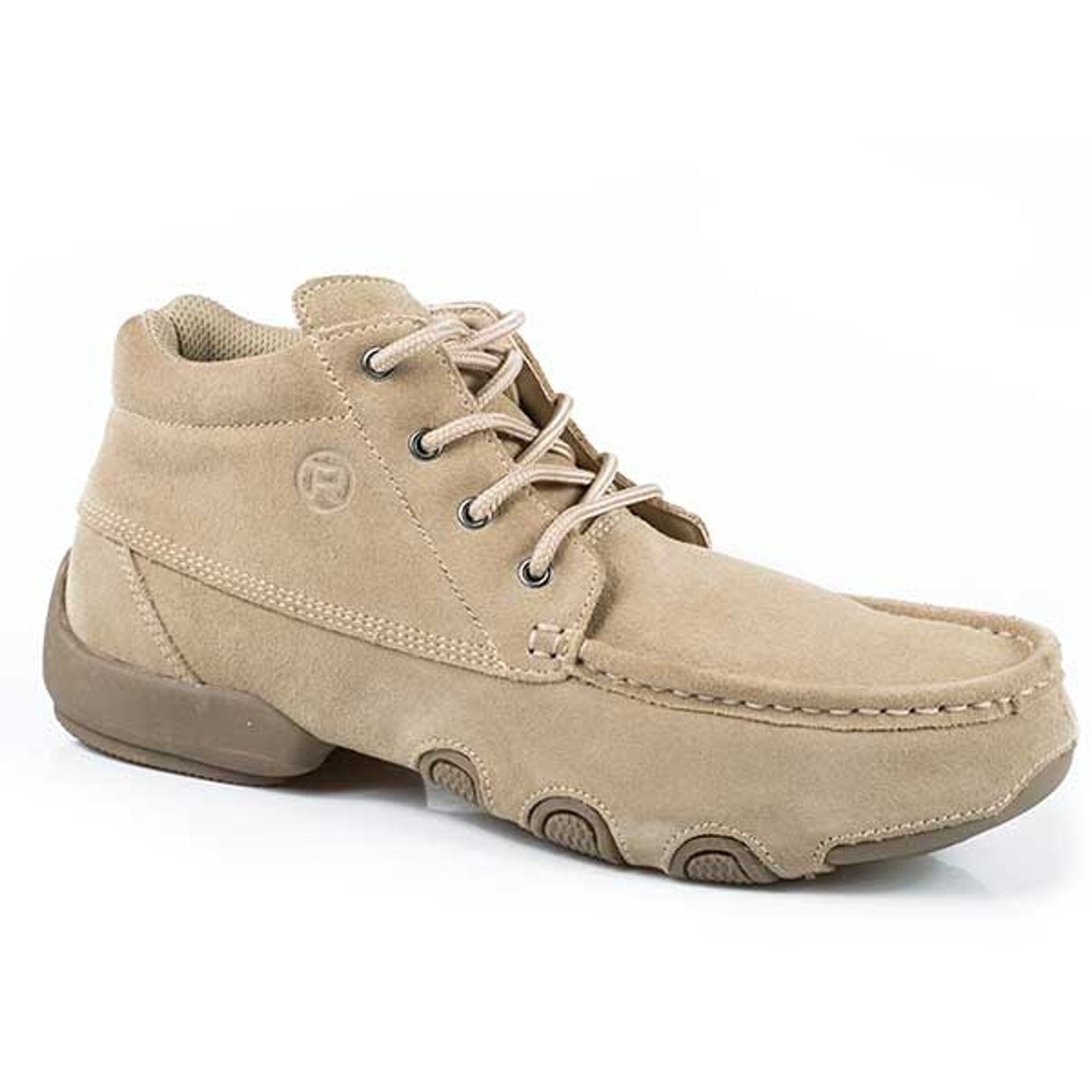 Roper Mens High Country Cruisers Suede Driving Moccasin