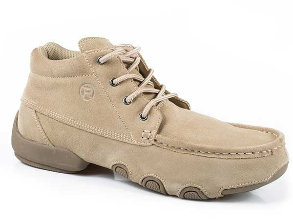 Roper Mens High Country Cruisers Suede Driving Moccasin
