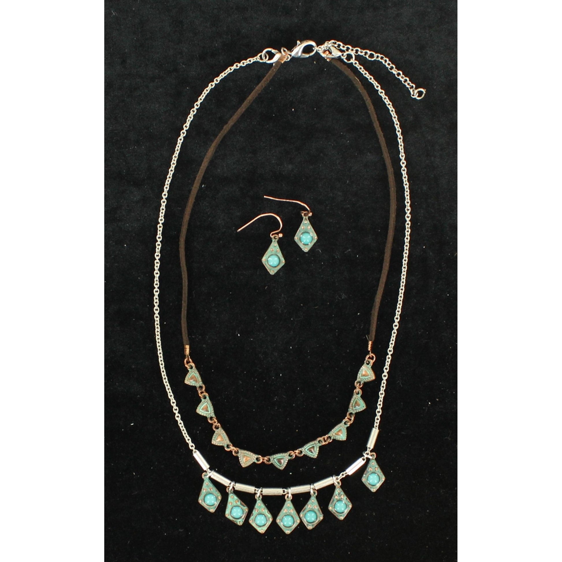 Blazin Roxx Multi Chain Stud Jewelry Set