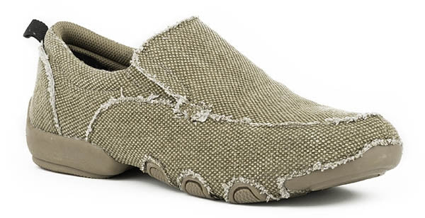 Roper Mens Painters Slip On Driving Moccasin