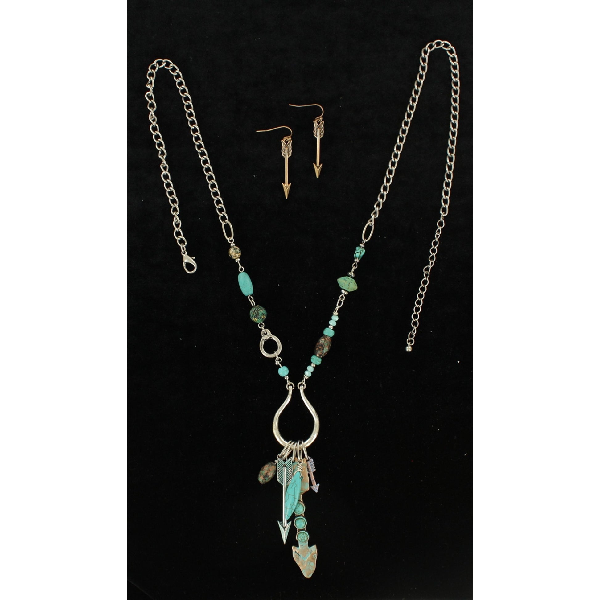 Blazin Roxx X-Large Beaded Arrow Jewelry Set