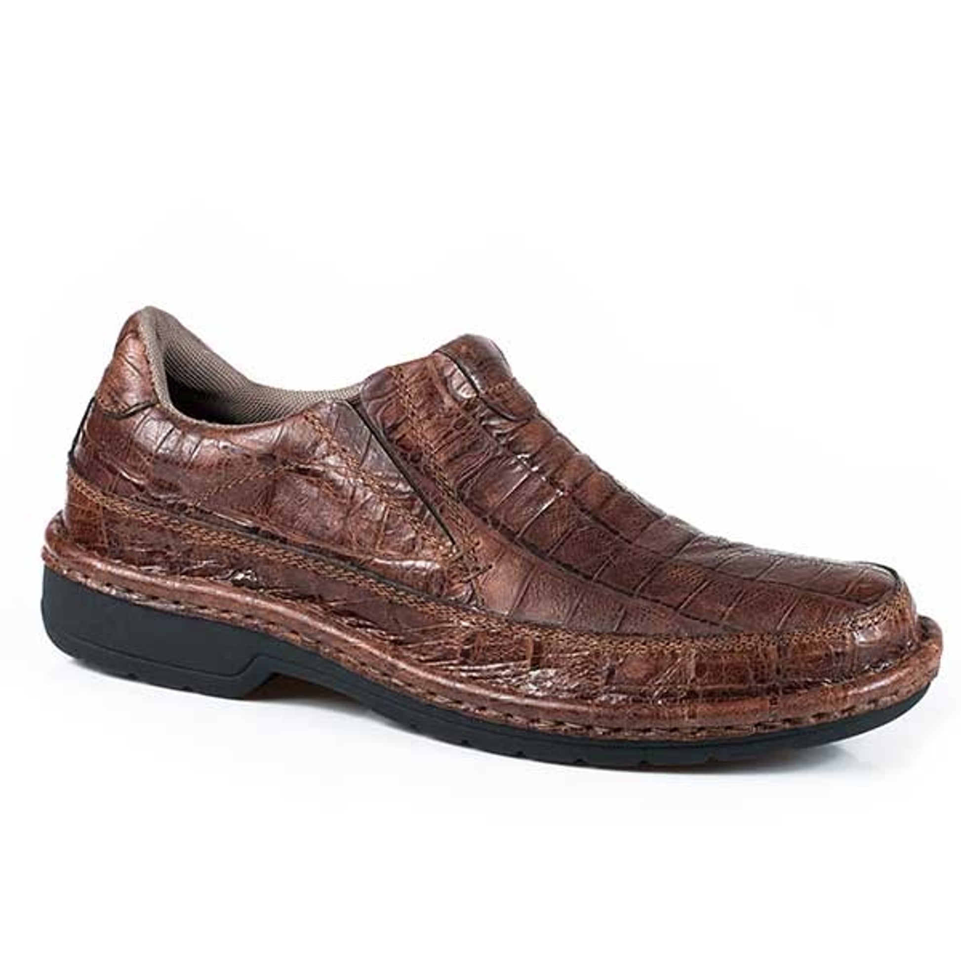 Roper Mens Powerhouse Croc Slip On Casual Shoe