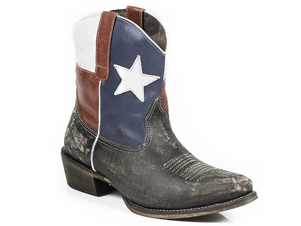 Roper Ladies Texas Beauty Snip Toe Ankle Boot
