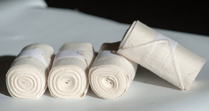Vac's Flannel Bandage with Hook and Loop Fastener