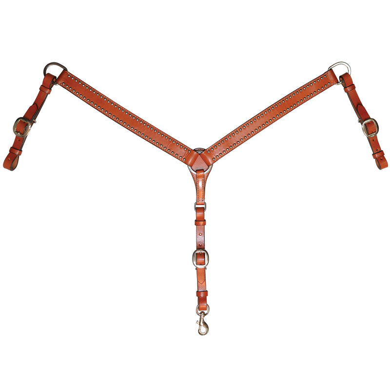 Circle Y Straight Spot Accent Breast Collar