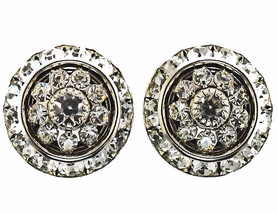 Western Edge Large Swarovski Crystal Rhondell Earrings