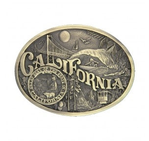 Montana Silversmiths California State Heritage Attitude Buckle