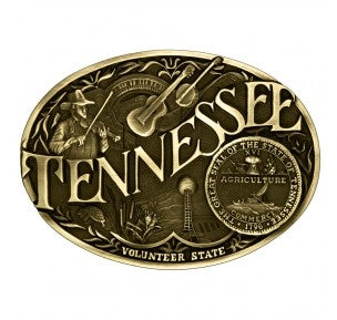 Montana Silversmiths Tennessee State Heritage Attitude Buckle