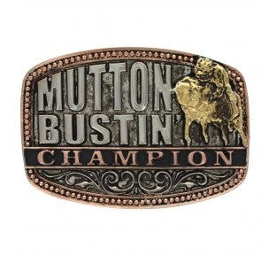 Montana Silversmiths Little Attitude Mutton Bustin Champion Buckle