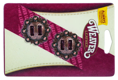 Weaver Round Slotted Berry Conchos