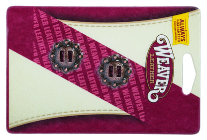 Weaver Round Slotted Berry Conchos