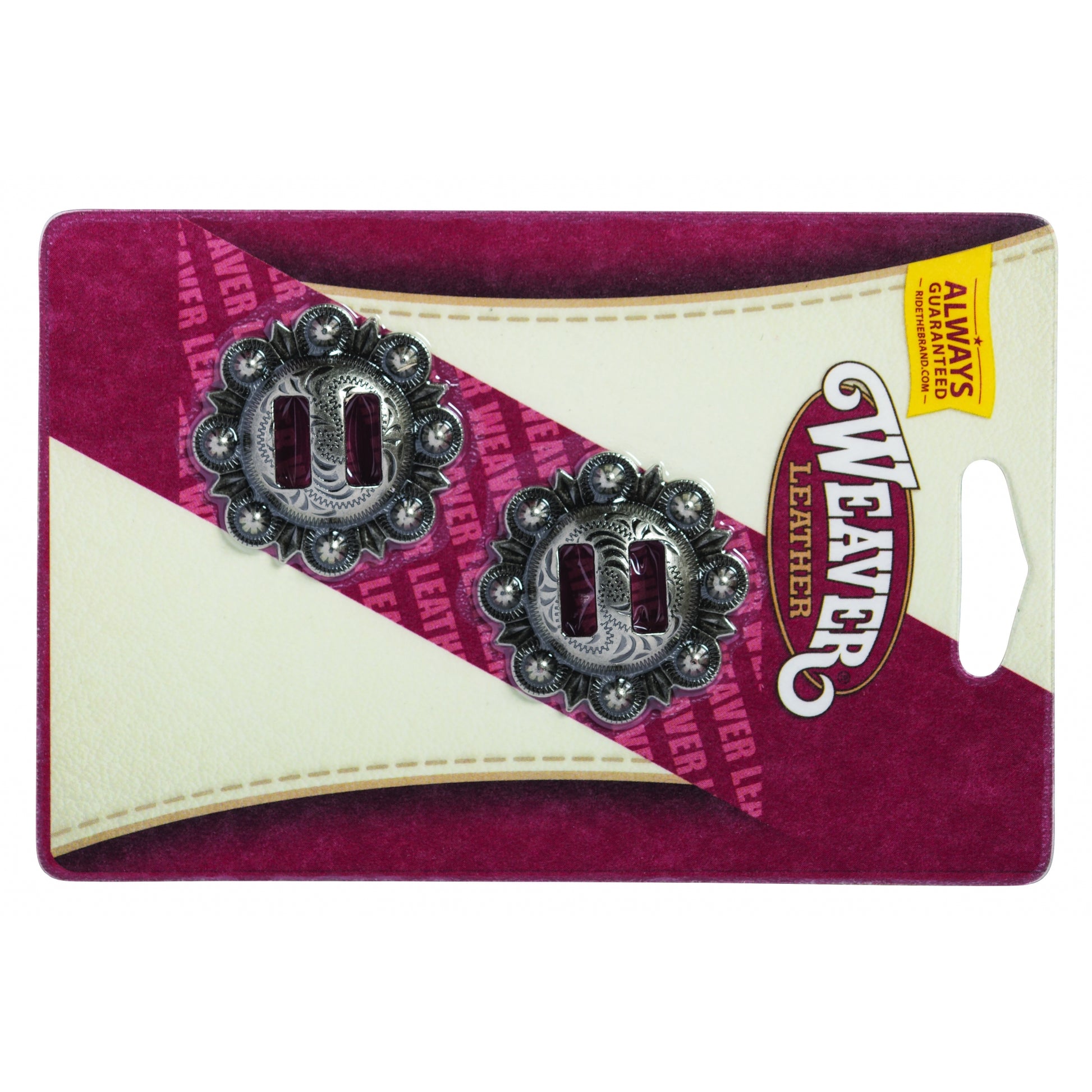 Weaver Round Slotted Berry Conchos