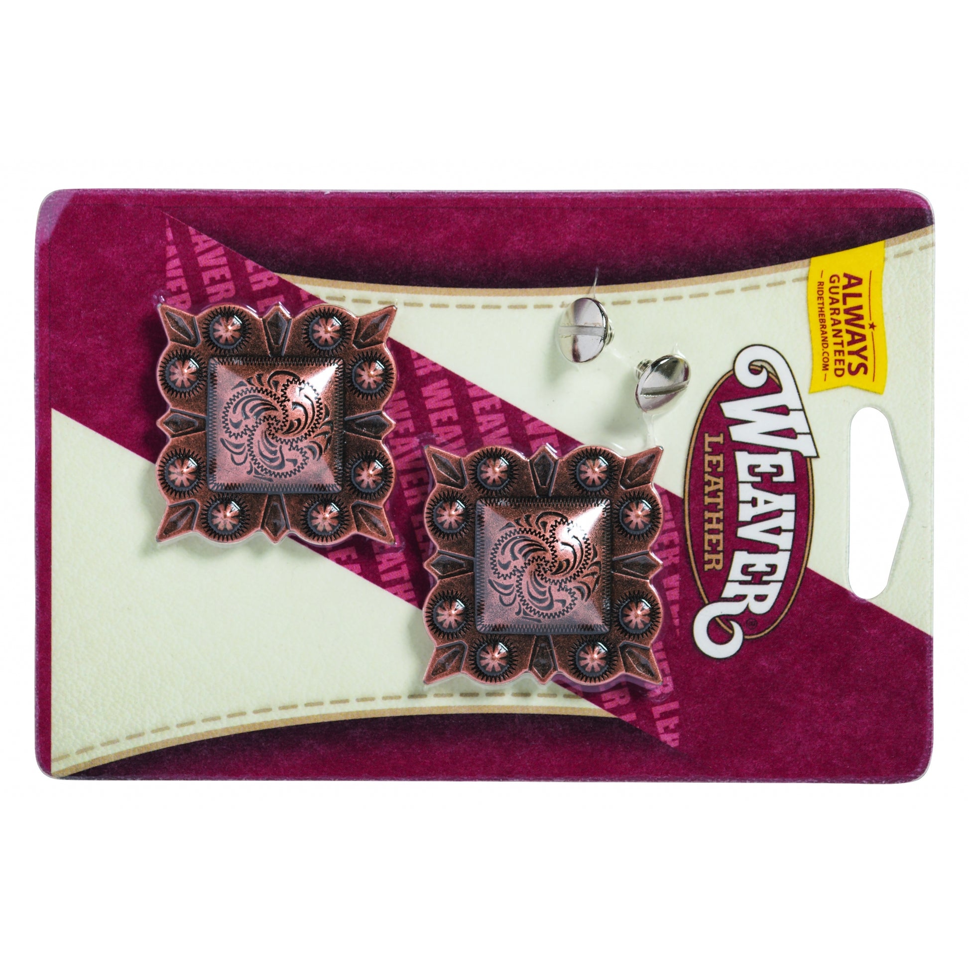 Weaver Square Berry Conchos