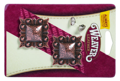 Weaver Square Berry Conchos