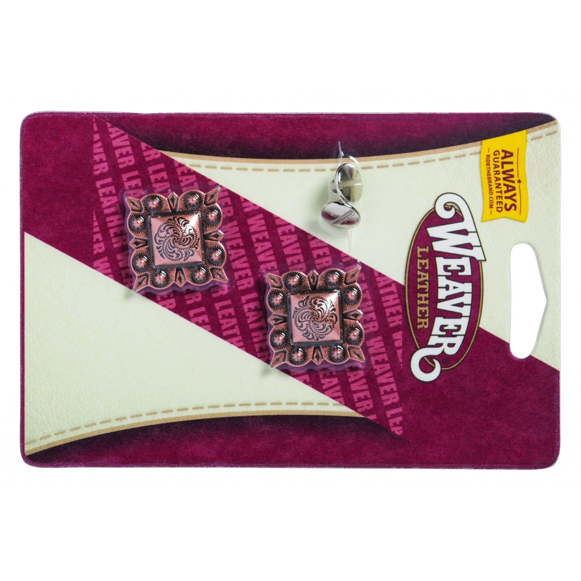Weaver Square Berry Conchos