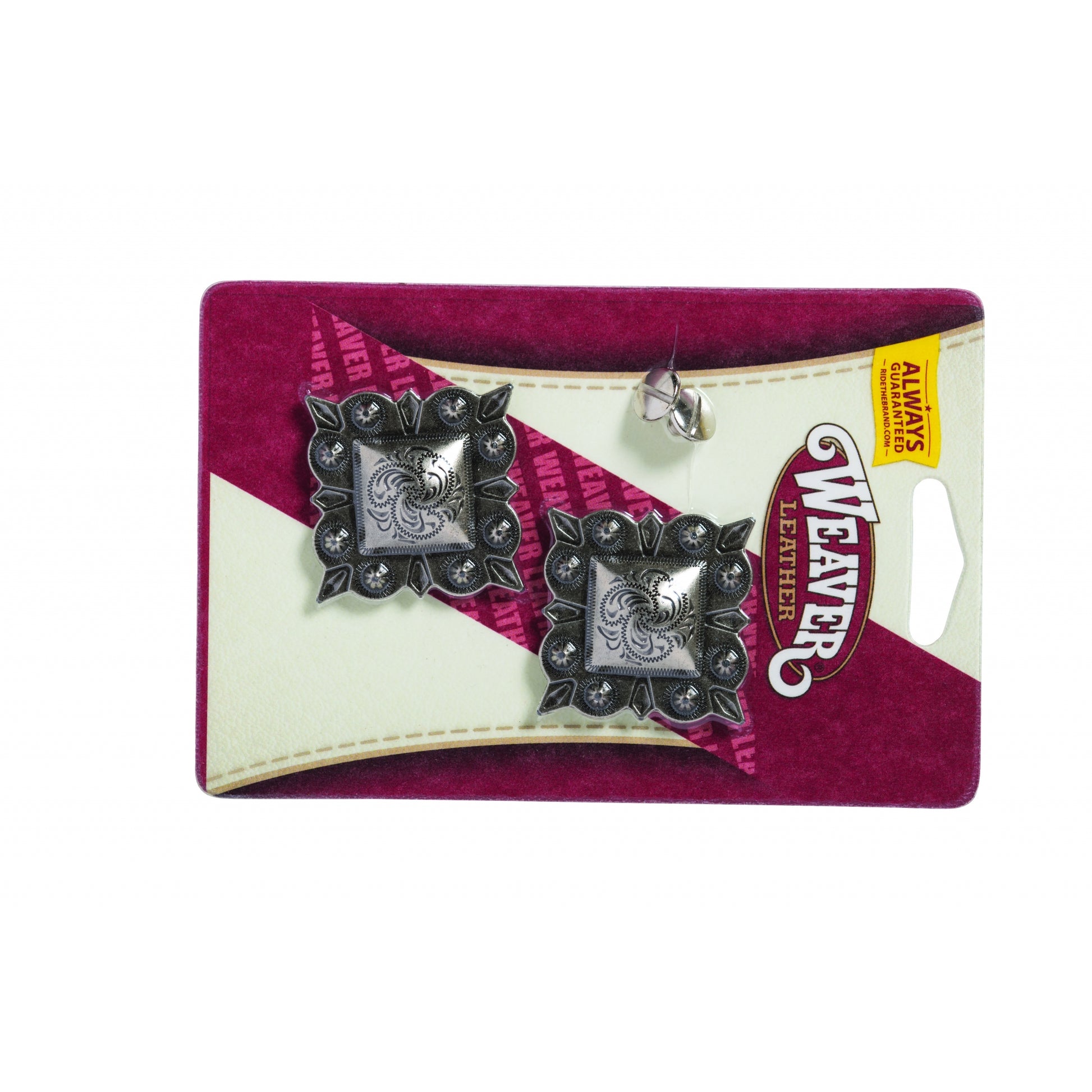 Weaver Square Berry Conchos