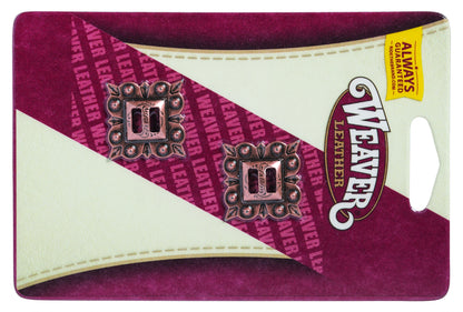 Weaver Slotted Square Berry Conchos