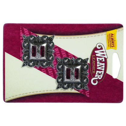 Weaver Slotted Square Berry Conchos
