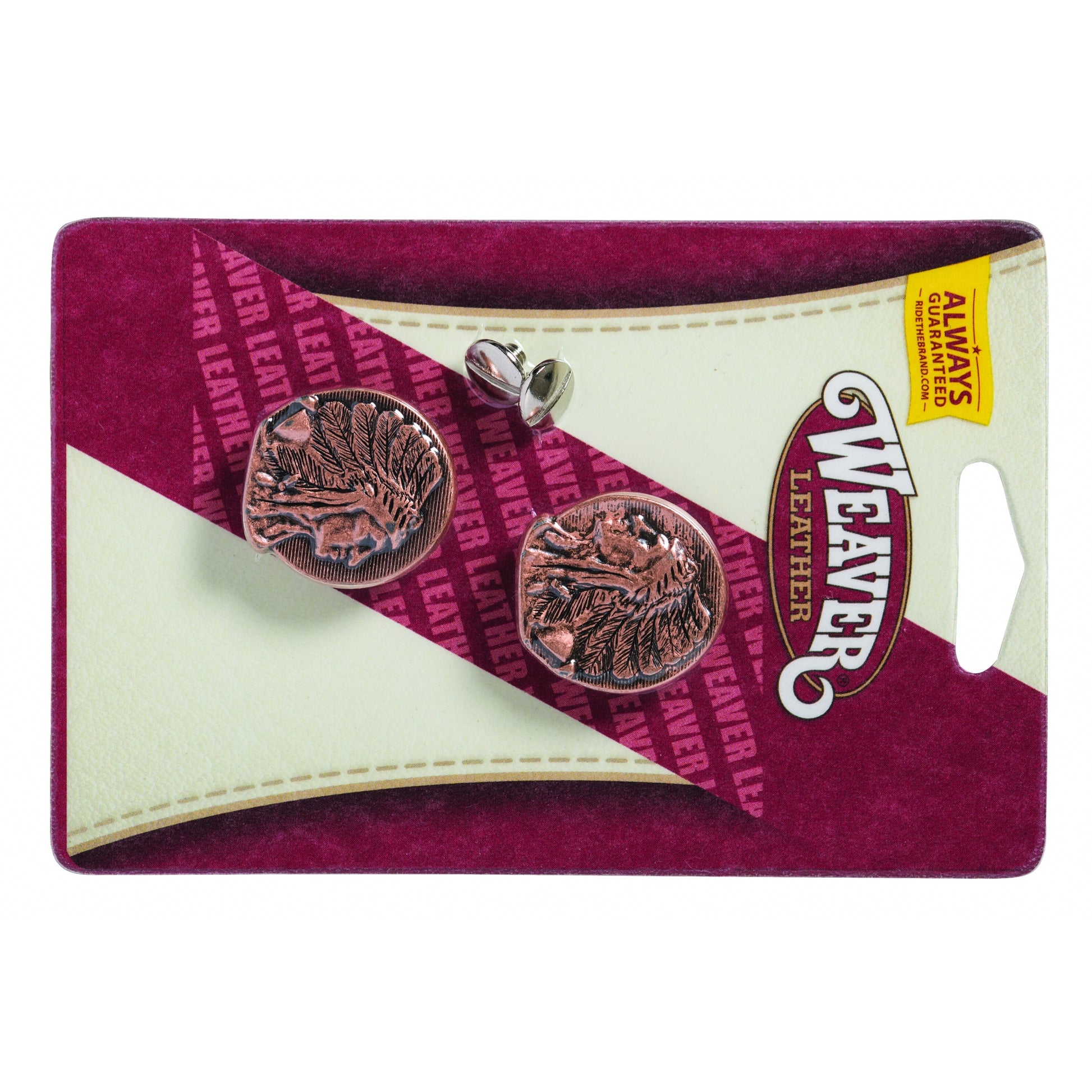 Weaver Left & Right Side - Indian Head Concho