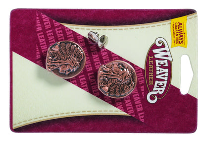 Weaver Left & Right Side - Indian Head Concho