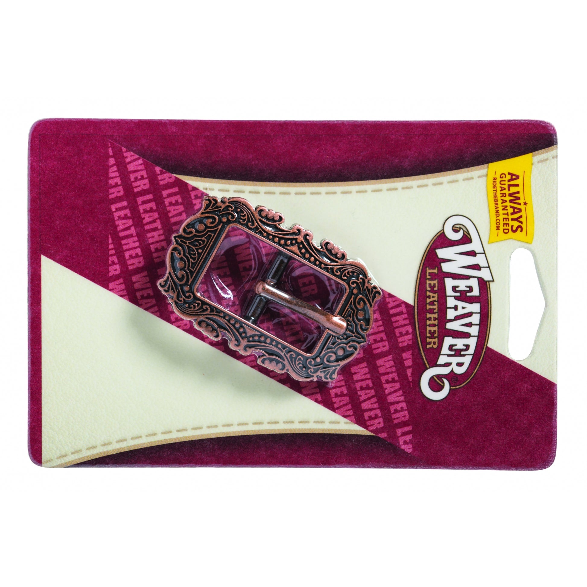 Weaver Western Scroll Buckle