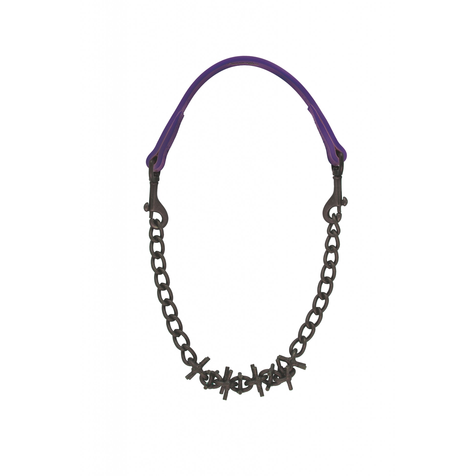 Weaver Brahma Web Oil Rubbed Prong Goat Collar