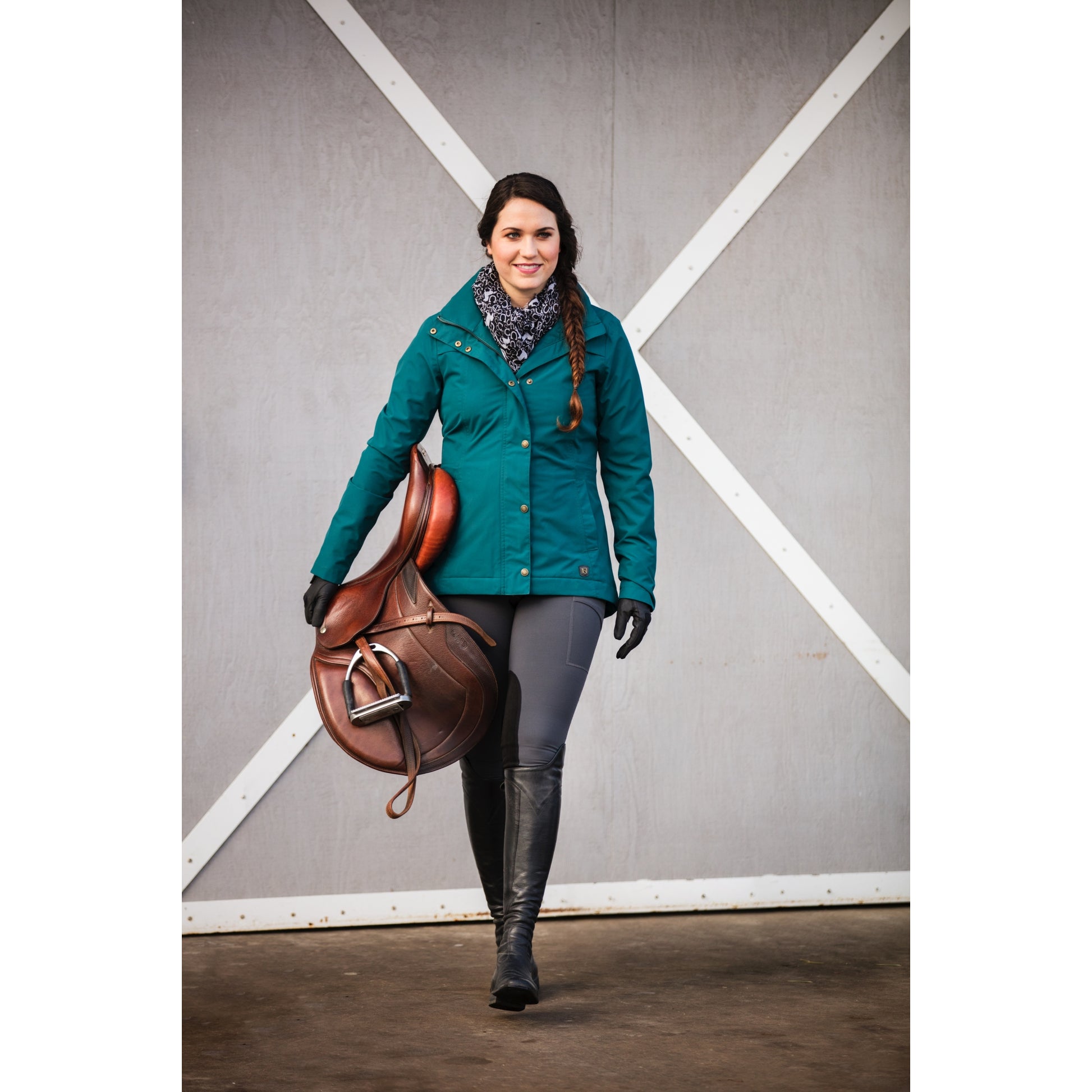 Noble Equestrian Ladies Cheval Waterproof Jacket
