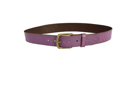 Noble Equestrian Pony Print Belt