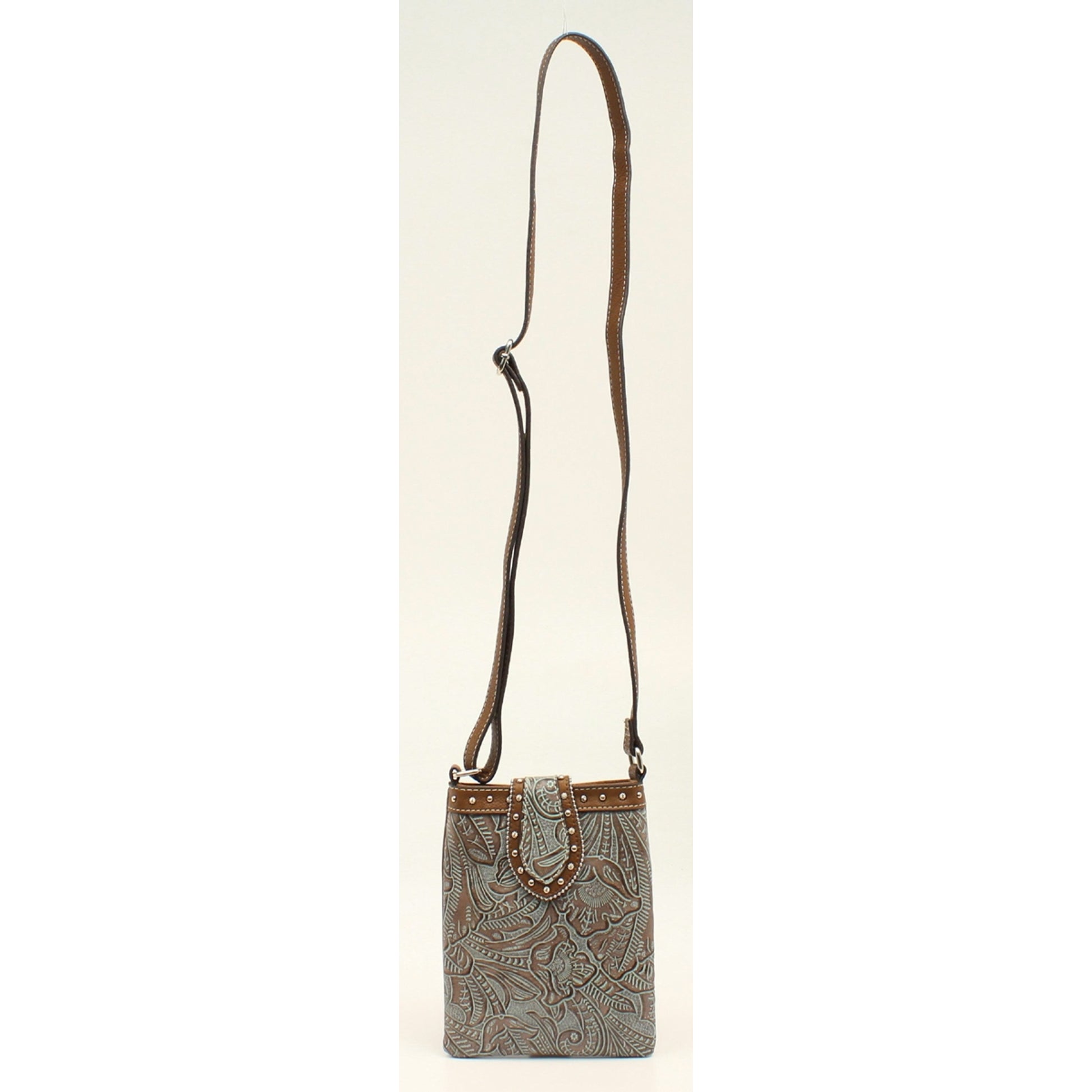 Nocona Tessa Embossed Nailhead Crossbody
