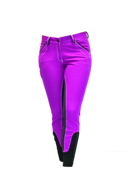 Horseware Ladies Self Seat Denim Breeches