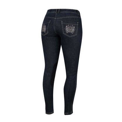 Irideon Ladies Royal Crest Denim Stretch Breech