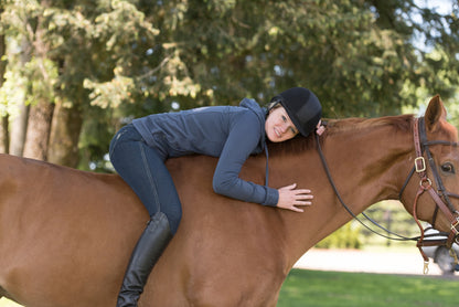 Irideon Ladies Plain Pocket Denim Breeches