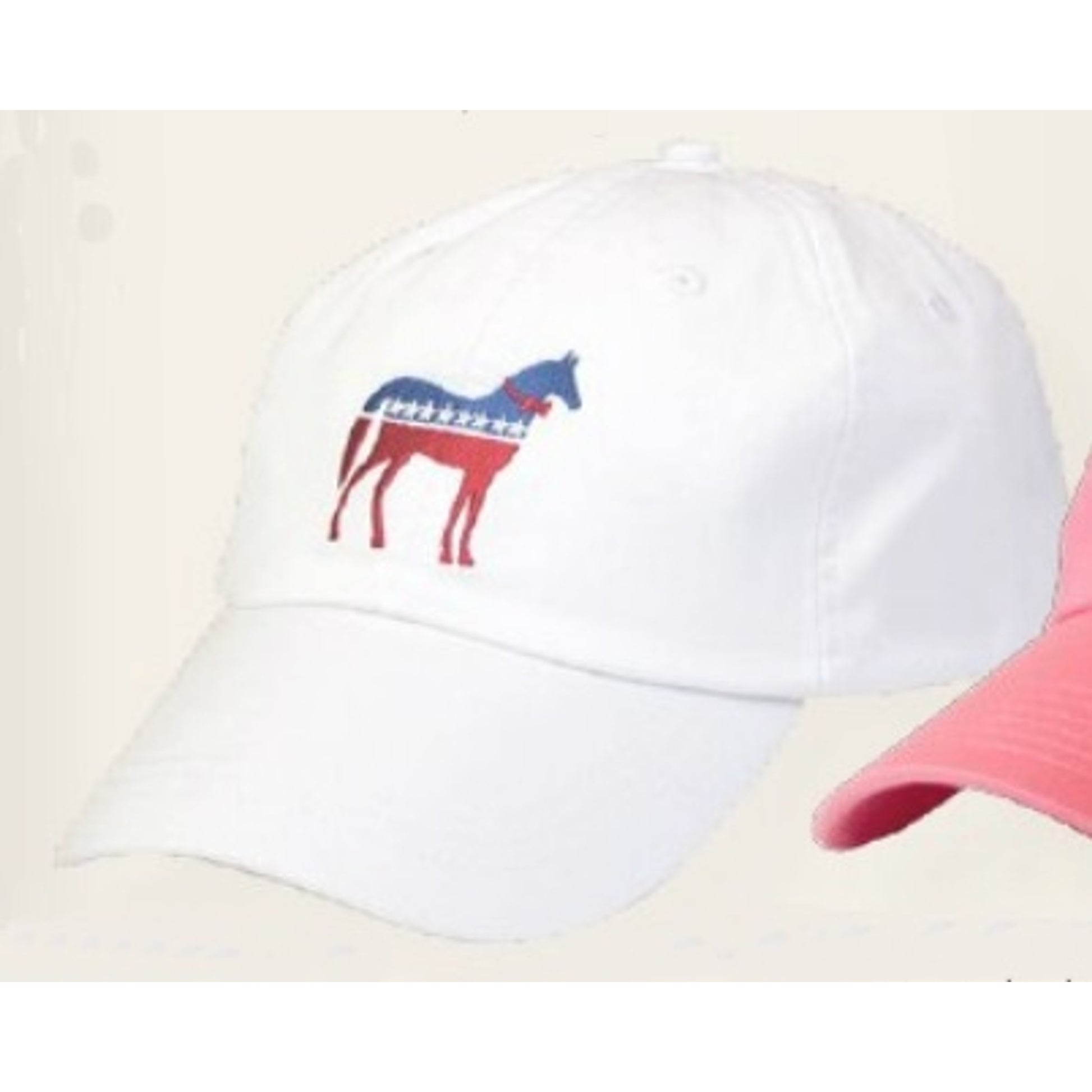 Stirrups Ladies Low Profile USA Equestrian Embroidered Cap