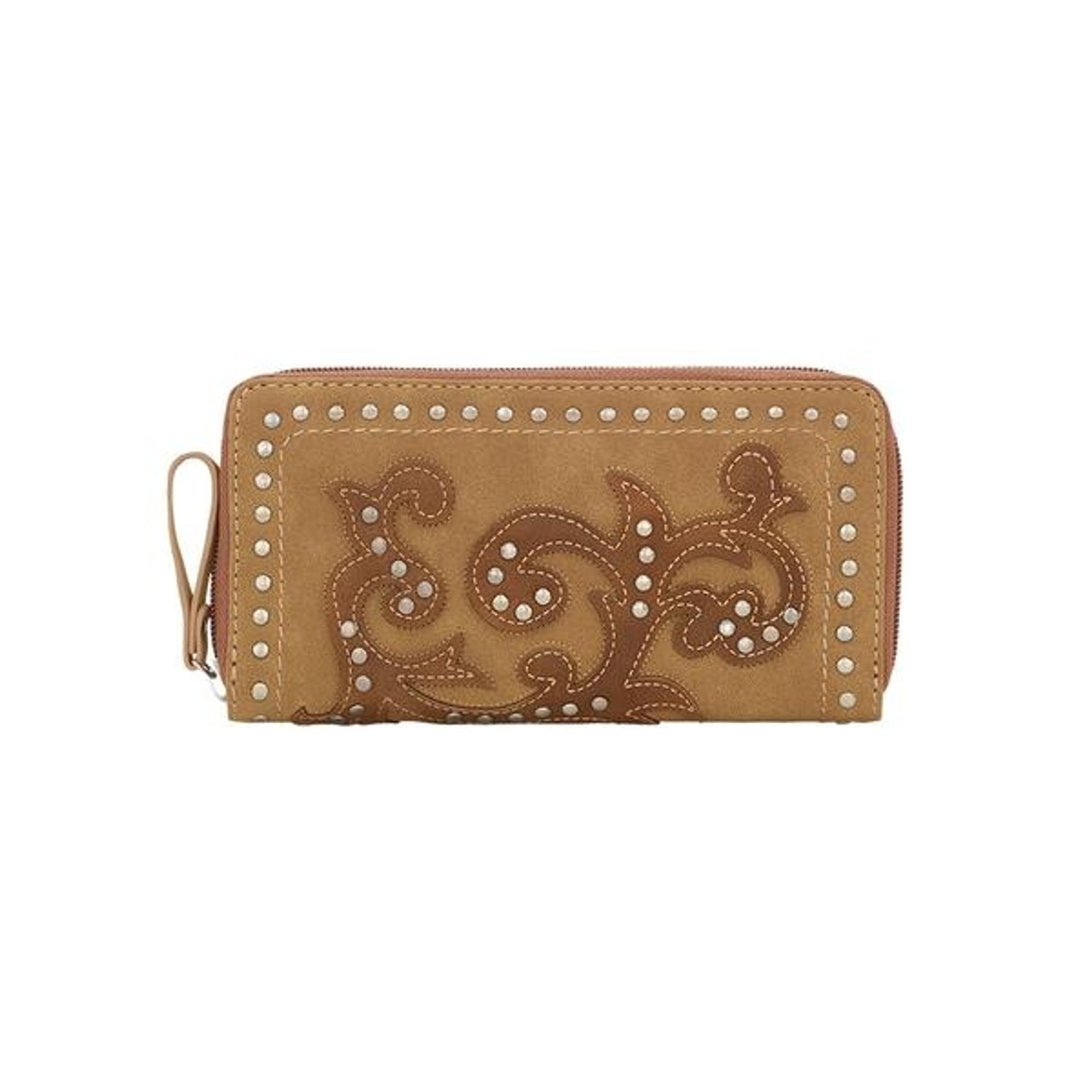Bandana Shady Cove Zip Around Wallet