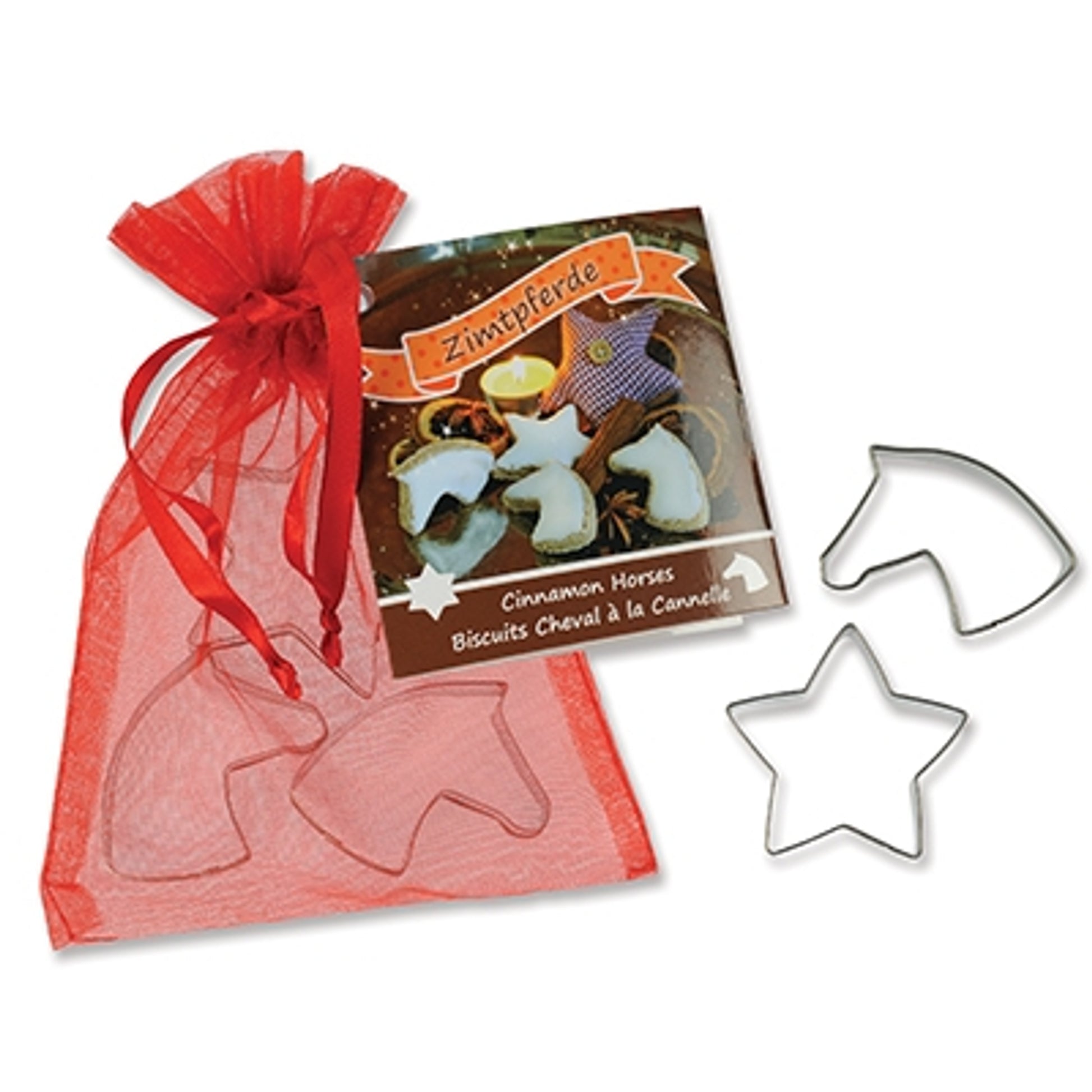 Cookie Cutter Set - Mini Horse Heads And Mini Star