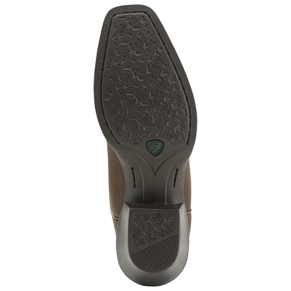Ariat Ladies Round Up Square Toe Boots - Powder Brown