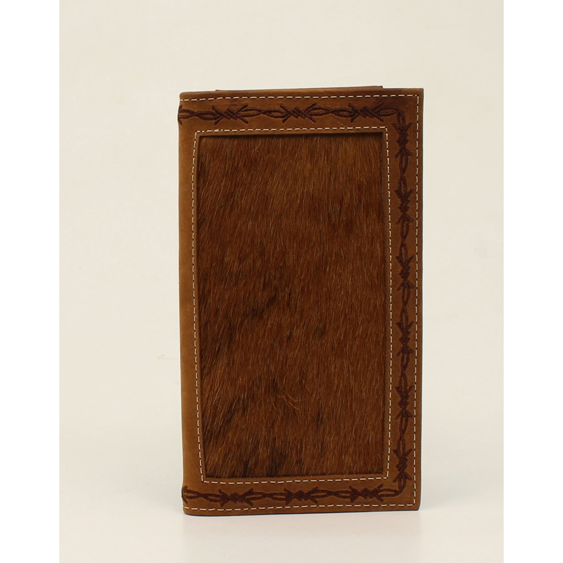 Nocona Rodeo Hairon Barbwire Edge Wallet