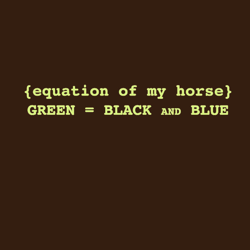 Sound Equine Ladies Equation Of My Horse Tee Shirt