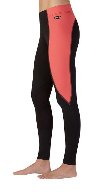 Kerrits Ladies Flow Rise Knee Patch Performance Tights