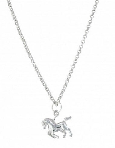 Montana Silversmiths Cowboy Way Horse Necklace